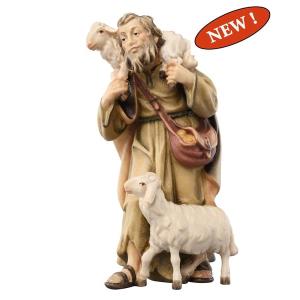 Pastore con due pecore