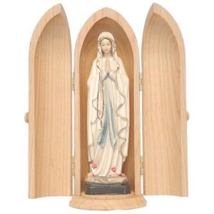 Madonna di Lourdes in nicchia (altezza Madonna)