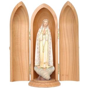 Madonna di Fatima in nicchia (altezza Madonna)