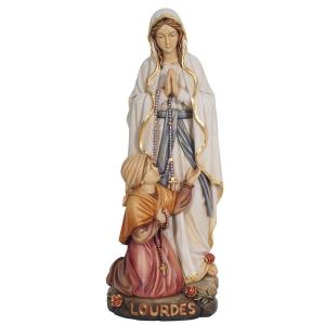 Madonna Lourdes con Bernadetta