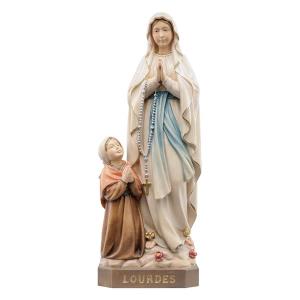 Madonna Lourdes con Bernadetta