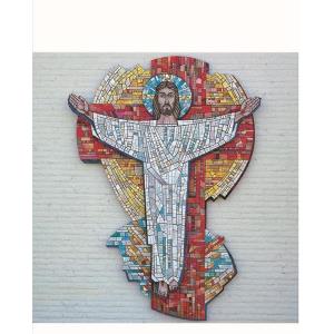"Risen Christ" Mosaico veneziano