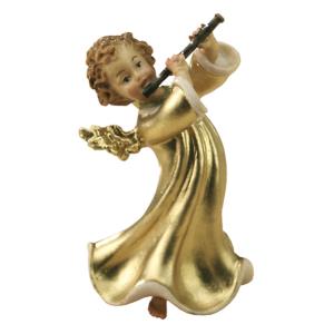 Angelo con flauto (da posare-piantare)