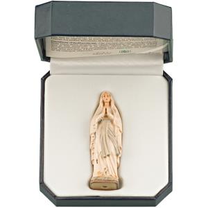 Madonna di Lourdes con astuccio