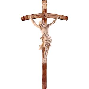 Cristo delle Alpi tiglio con croce pastorale