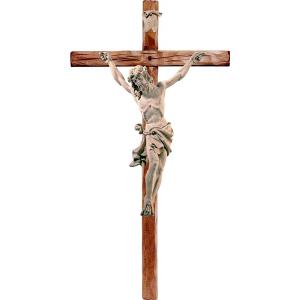 Cristo delle Alpi rovere con croce diritta