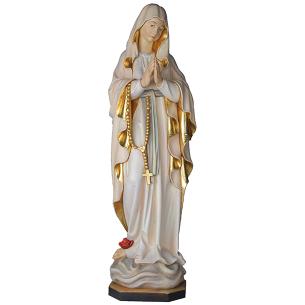 Madonna in preghiera con rosario