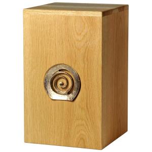 Urna "Infinità" - legno di rovere - 28,5 x 17,5 x 17,5 cm