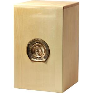 Urna "Infinità" - legno di acero - 28,5 x 17,5 x 17,5 cm