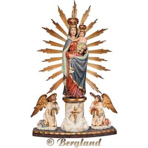 Nostra Signora del Pilar con angeli