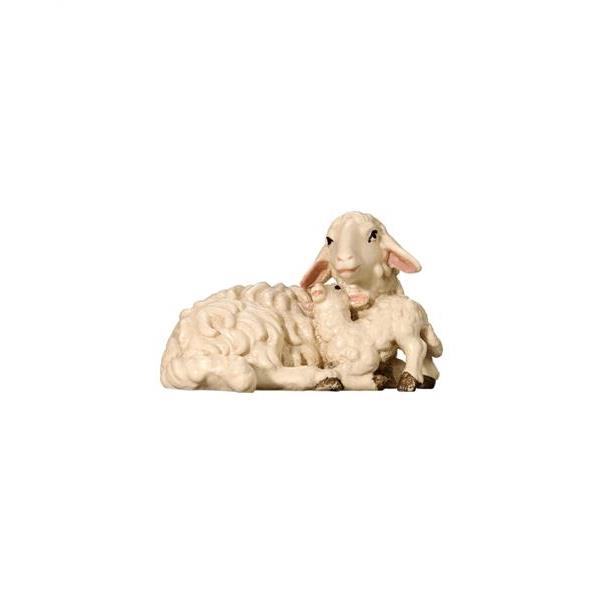 Pecora sdraiata con agnello - 