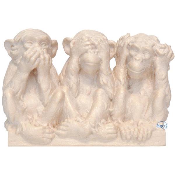 Le Tre scimmie - naturale