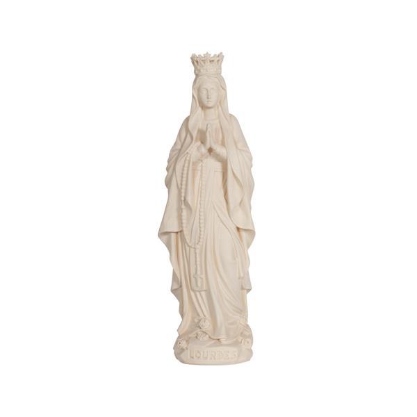 Madonna Lourdes con corona - naturale