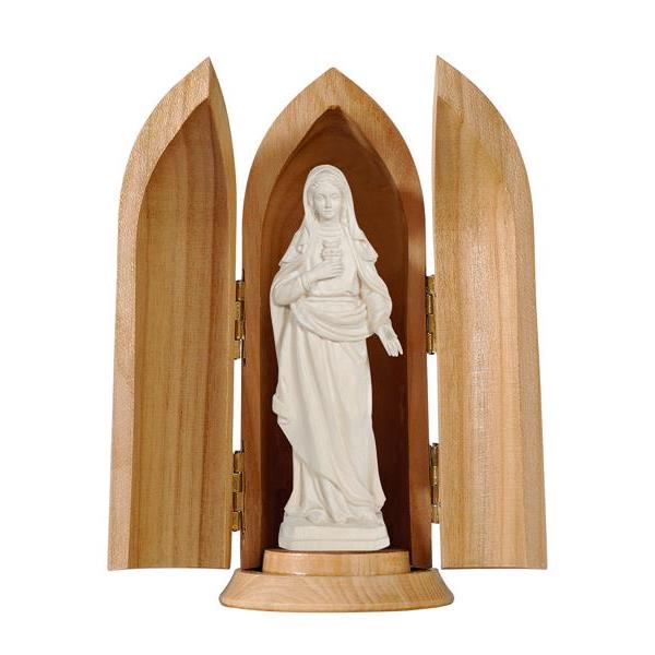 Sacro Cuore di Maria in nicchia - naturale