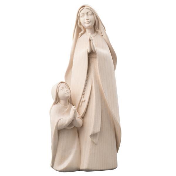 Madonna Lourdes con Bernardetta moderna - naturale