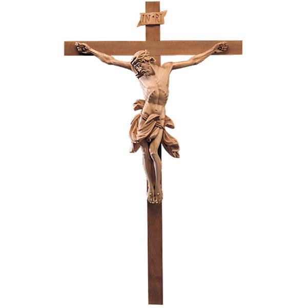 Crocifisso di Wuerzburg croce L. 48 cm - colorato