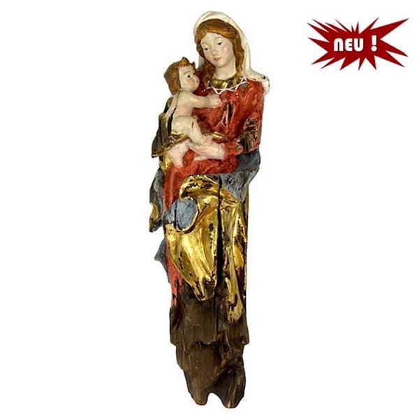 Madonna Georg in in legno antico - Oro zecch. antico