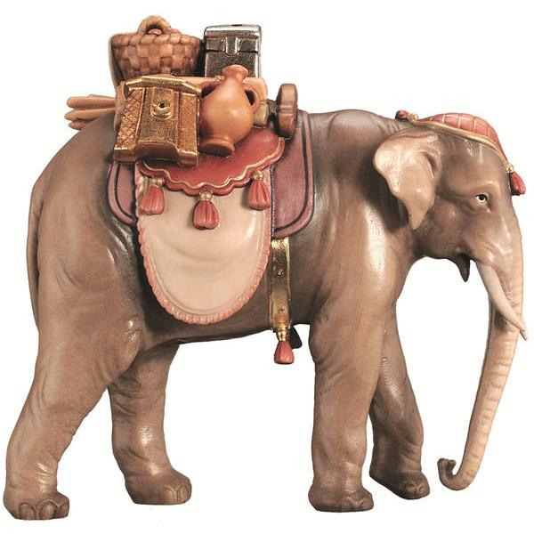 Elefante con bagaglio - colorato