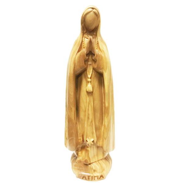 Madonna di Fatima pellegrina - ulivo - naturale