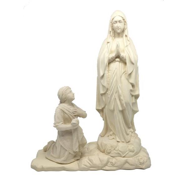 Madonna di Lourdes con Bernardetta - naturale