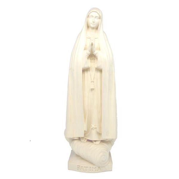 Madonna di Fatima con corona - naturale