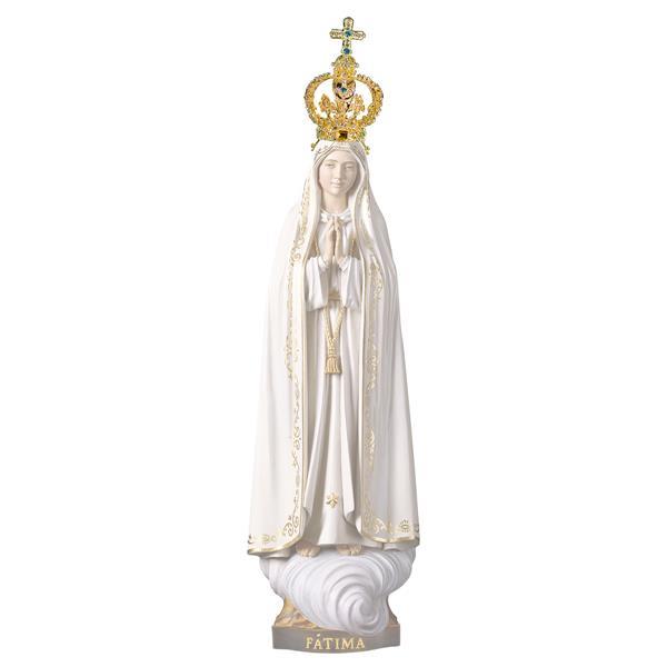Corona metallo e cristalli per Madonna di Fátima Capelinha - -