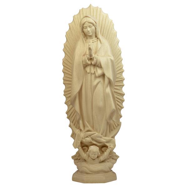 Madonna di Guadalupe - Legno di tiglio scolpito - naturale