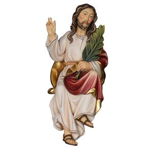 Jesus sitting without donkey