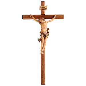 Cristo Leonardo resina-croce diritta