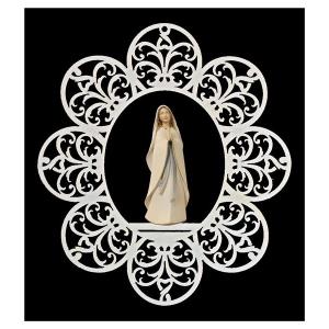Ornamento con Madonna Lourdes moderna