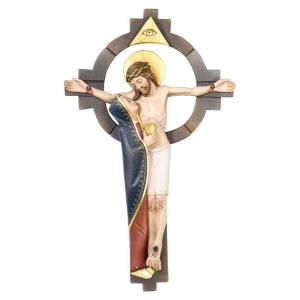 Cristo con Maria e simboli