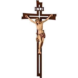 Cristo barocco con croce a raggi