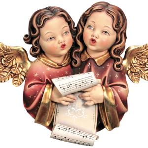 Angeli in coppia legno