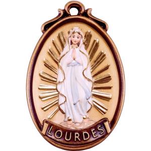 Medaglione Madonna Lourdes