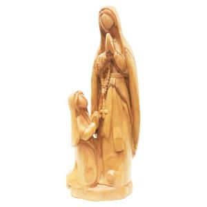 Madonna di Lourdes con Bernardetta - ulivo