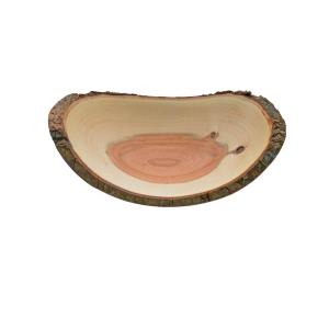 Ciotola ovale in legno