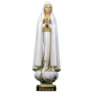 Madonna di Fátima Pellegrina - Legno di tiglio scolpito