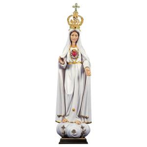 Sacro Cuore di Maria dei Pellegrini con corona filigrana Exclusive