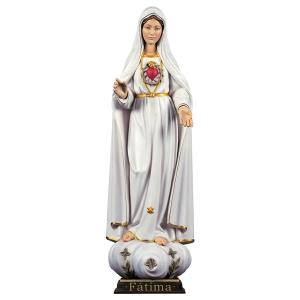 Sacro Cuore di Maria Fátima - Legno di tiglio scolpito