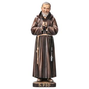 S. Padre Pio - Legno di tiglio scolpito