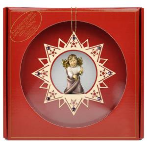 Angelo Cuore con campenelle - Stella Stelline Crystal + Box regalo