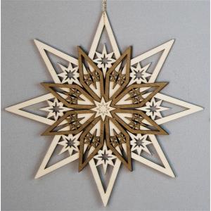 Decoration 5 layers star straight