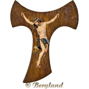 Cristo Barocco su croce del Tau