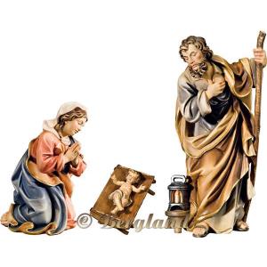 S. Famiglia con Gesù Bambino in culla semplice (senza base)