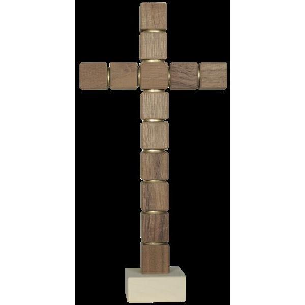 Croce in piedi degli apostoli - piatta - naturale