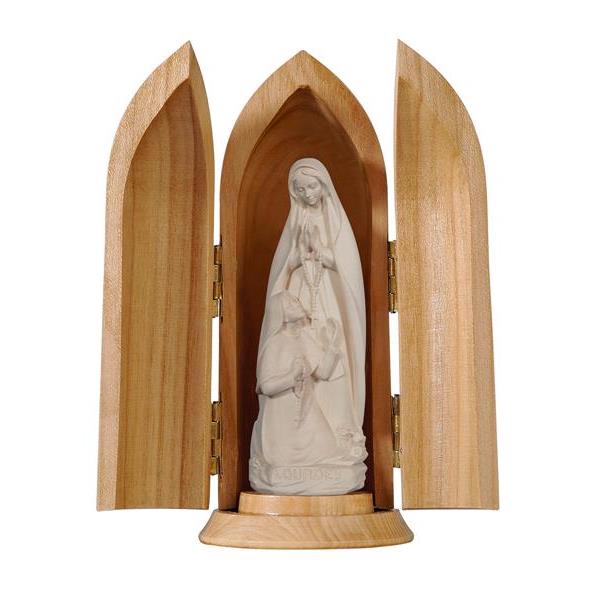 Madonna Lourdes con Bern.in nicchia - naturale