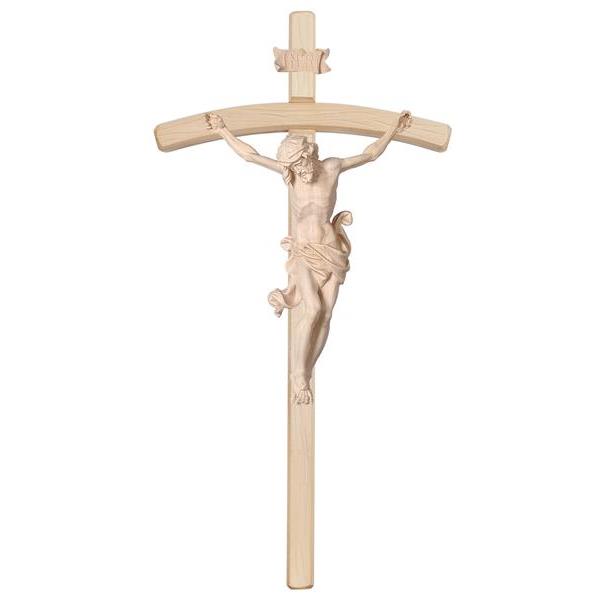Cristo Leonardo-croce curva chiara - naturale