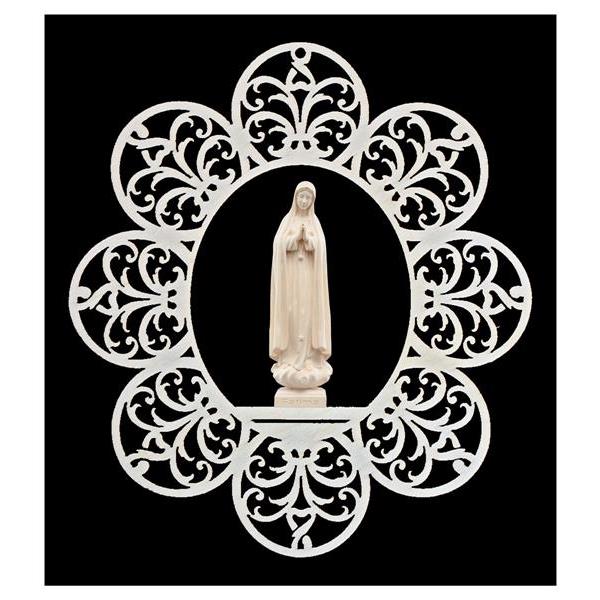 Ornamento con Madonna Fatima 5. apparizione - naturale