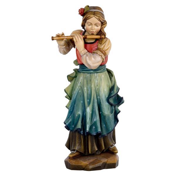Donna che suona il flauto - naturale