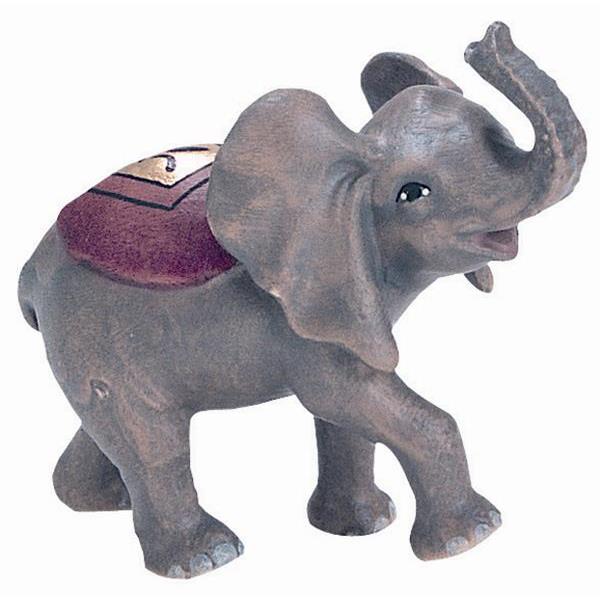 Elefantino in piedi - colorato